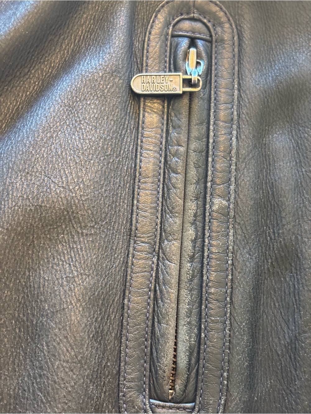 HARLEY DAVIDSON, the moto rider leather jacket! - Picture 12 of 14
